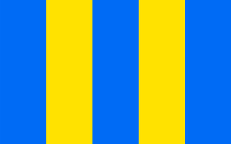 The flag of Zgozheletsky Districtのイラスト素材