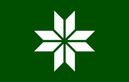 flag of Baltic Finns Voros. flag representing ethnic group or culture, regional authorities. no flagpole. Plane design, layoutのイラスト素材