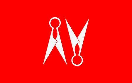 The of a flag Borasのイラスト素材