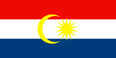 The Flag of Labuan.のイラスト素材