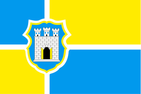 The Flag of Zhytomyrのイラスト素材