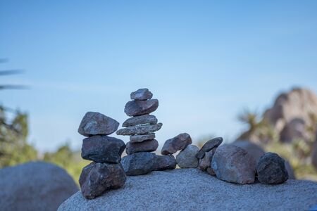 Balanced rocksの写真素材