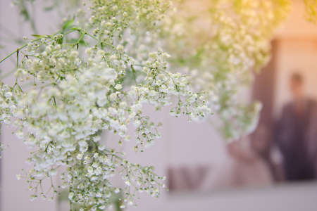 Flower bouquet Beautifully decorated in a party.の写真素材