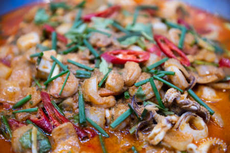 Massaman curry is another menu that has been prepared in the buffet.