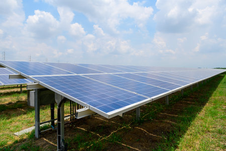 solar cell circuit board were installed in large numbers to charge as electricity for sale and used...
