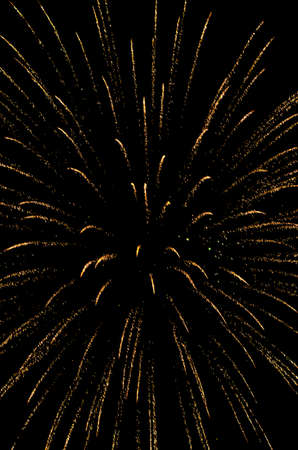 many sparks in time fireworks in night sky