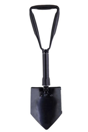 Shovel Isolated on a White Backgroundの写真素材