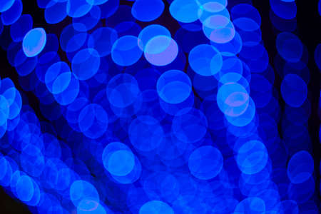 Abstract blue lights backgroundの写真素材