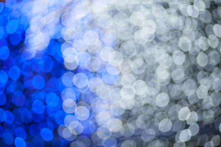 Abstract blue and white lights background
