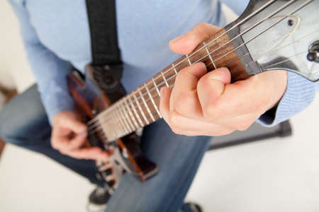guitar player playing