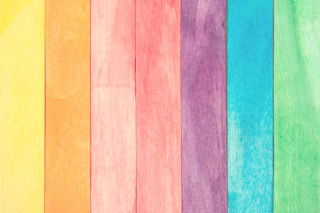 colorful wooden backgroundの写真素材