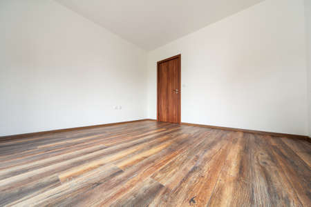 Empty bright living room. Beautiful apartment interior.の写真素材