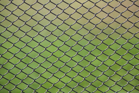 wire fence close up