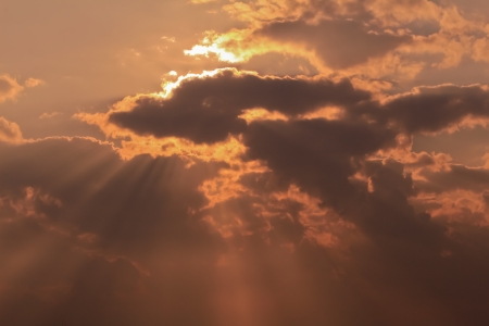 Nice skyの写真素材