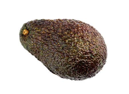 Isolated avocadoの写真素材