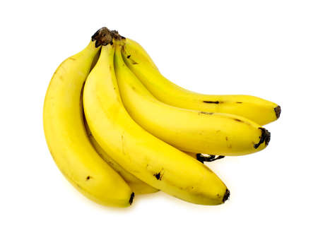 Isolated bananasの写真素材