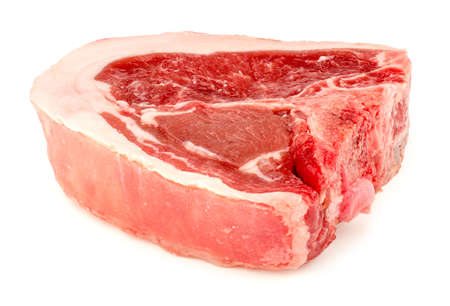 Perfect cut of lamb chopの写真素材