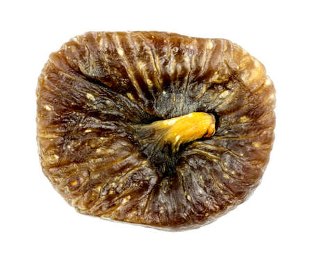 Macro of dried fig fruitの写真素材