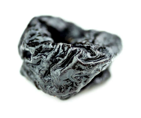 Macro closeup of dried pitted pruneの写真素材
