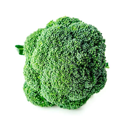 Macro of broccoli floretsの写真素材
