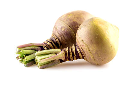 High fiber swedish turnipsの写真素材