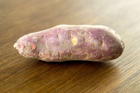 Gourmet purple colored sweet potatoの写真素材