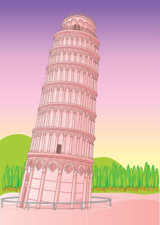 ピサの斜塔 の画像 写真素材 ベクター画像 イメージマート