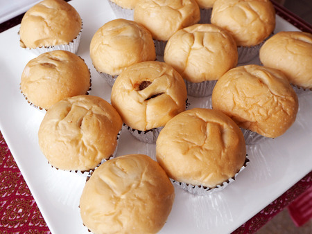 dried shredded pork  bread thai bakery