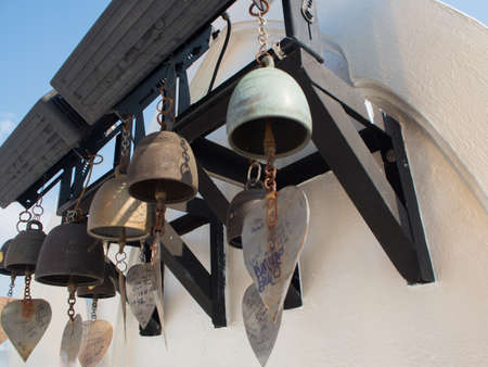 small bells in thai templeのeditorial素材