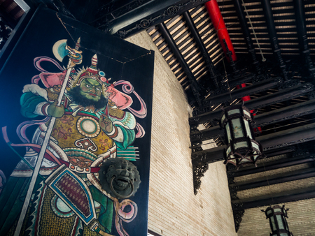chen-jia-ci, ancestral hall of Chen clan academy, CIRCA August 2017, Guangzhou, CHINA.のeditorial素材