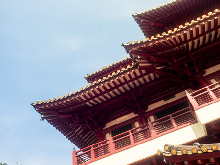 The Buddha Tooth Relic Temple, 12 Sep 2017, Singapore.のeditorial素材