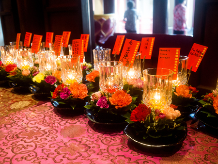 The Buddha Tooth Relic Temple, 12 Sep 2017, Singapore.のeditorial素材