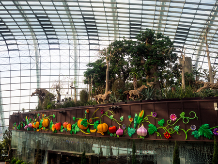 Gardens by the Bay, Singapore SEP 2017.のeditorial素材