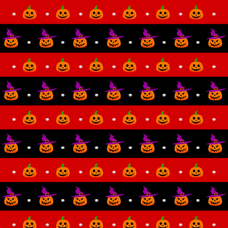 Happy Halloween day, Halloween background, Vector illustration.の写真素材