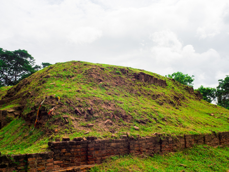 pagoda number one of Wat Prasat, Suphan Buri, Thailand : June 2018のeditorial素材