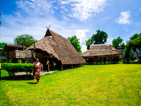 U-thong National Museum, Suphan Buri, Thailand : June 2018.のeditorial素材