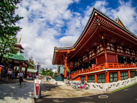 Sensoji Temple or Asakusa TempleTokyo, Japan. Sep 22, 2018.のeditorial素材