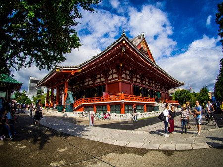 Sensoji Temple or Asakusa TempleTokyo, Japan. Sep 22, 2018.のeditorial素材