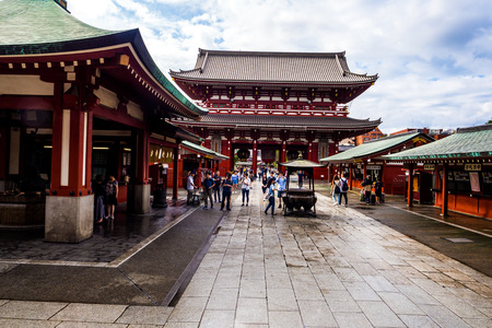 Sensoji Temple or Asakusa TempleTokyo, Japan. Sep 22, 2018.のeditorial素材