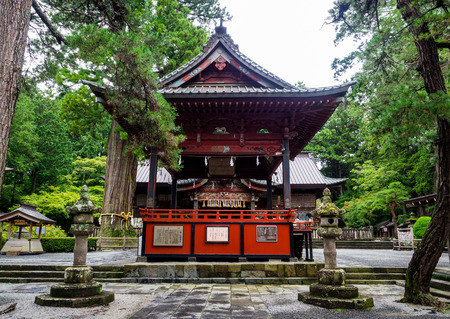 Fujiyoshida Sengen Shrine, Japan - Sep 2018.のeditorial素材