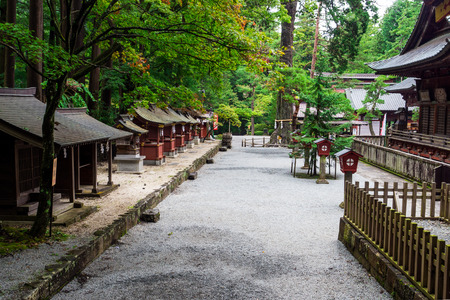 Fujiyoshida Sengen Shrine, Japan - Sep 2018.のeditorial素材