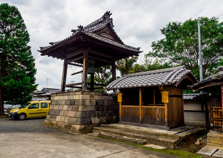 Old Town Area in Kawagoe, Scenery of a small street, Saitama prefecture, Japan, Sep 2018.のeditorial素材