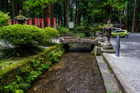 Fujiyoshida Sengen Shrine, Japan - Sep 2018.のeditorial素材