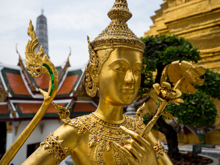 The Grand palace and Wat phra keaw in Bangkok, Thailand, May 2019のeditorial素材
