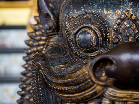 The Grand palace and Wat phra keaw in Bangkok, Thailand, May 2019のeditorial素材