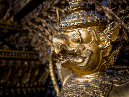 The Grand palace and Wat phra keaw in Bangkok, Thailand, May 2019のeditorial素材