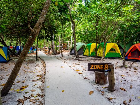 Mai Ngam Beach in Mu Koh Surin National Park, Phang-nga, Thailand : March 2019のeditorial素材