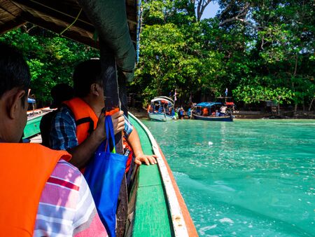 Mai Ngam Bay, Mu Koh Surin National Park, Phang-nga, Thailand : March 2019のeditorial素材