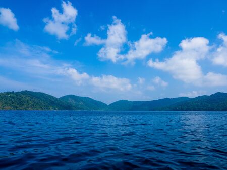 Mai Ngam Beach in Mu Koh Surin National Park, Phang-nga, Thailandの写真素材