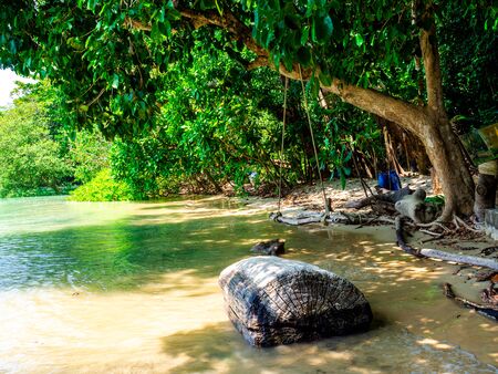 Mai Ngam Bay, Mu Koh Surin National Park, Phang-nga, Thailandの写真素材